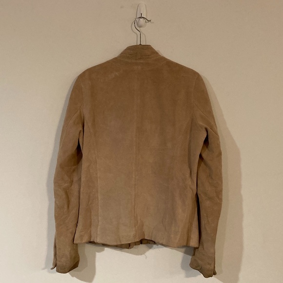 Calvin Klein Vintage Suede Leather Jacket - Picture 3 of 4